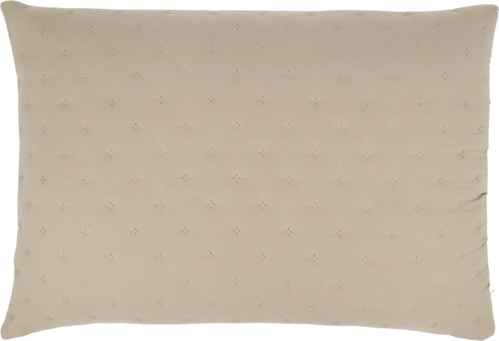 Mäkká béžová obliečka na vankúš Aix Soft – 70*50 cm