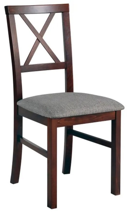 Stolička Figaro IV, Morenie: biela, Poťahové látky: Zetta 297