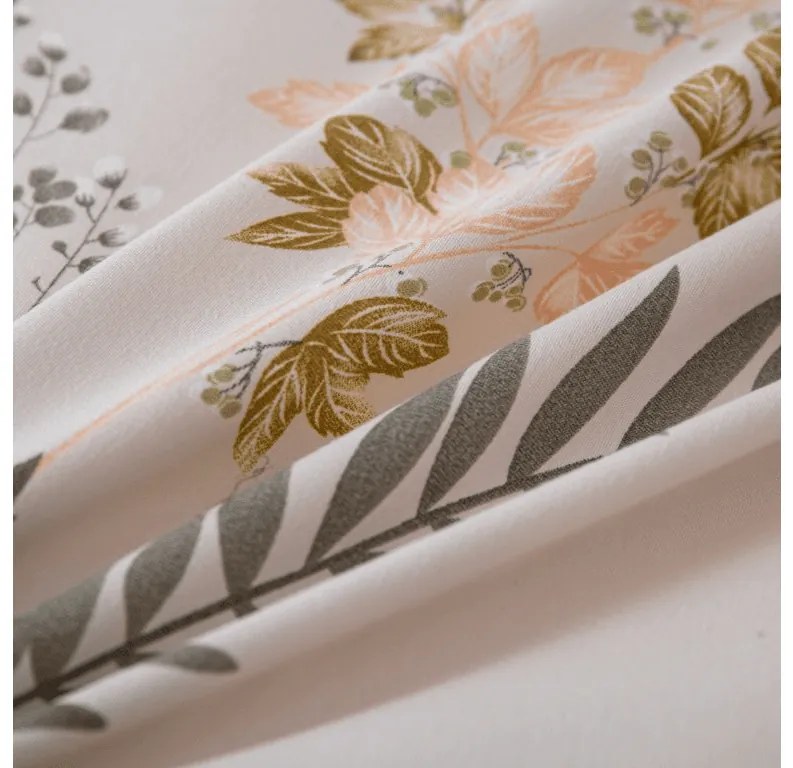 Flanelové obliečky z mikrovlákna ORVILA béžové Rozmer obliečky: 2 ks 70 x 90 cm | 200 x 220 cm