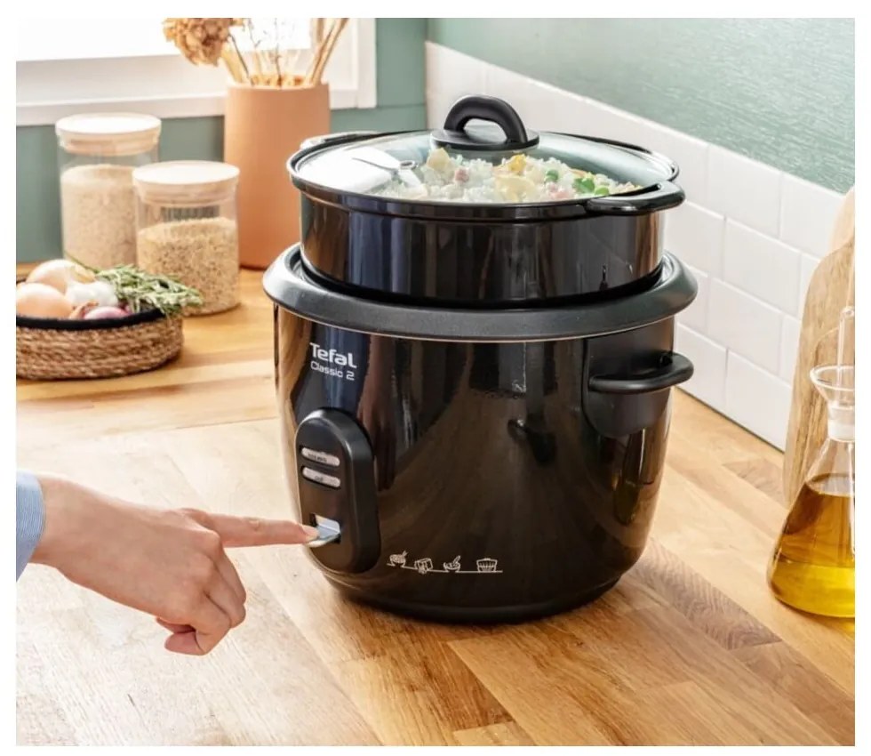 Čierny ryžovar RK103811 – Tefal