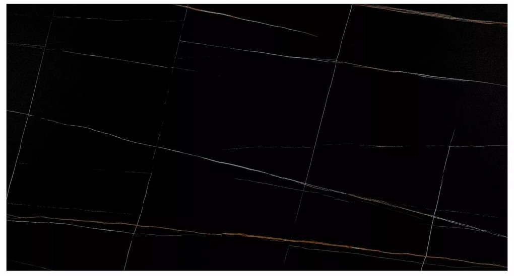 Rozkladací jedálenský stôl Genesis 160/220 cm čierny mramor/jaseň
