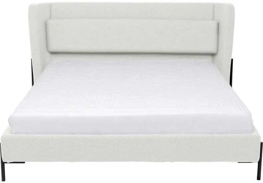 Moderná celočalúnená posteľ TIVOLI 180x200 cm krémová