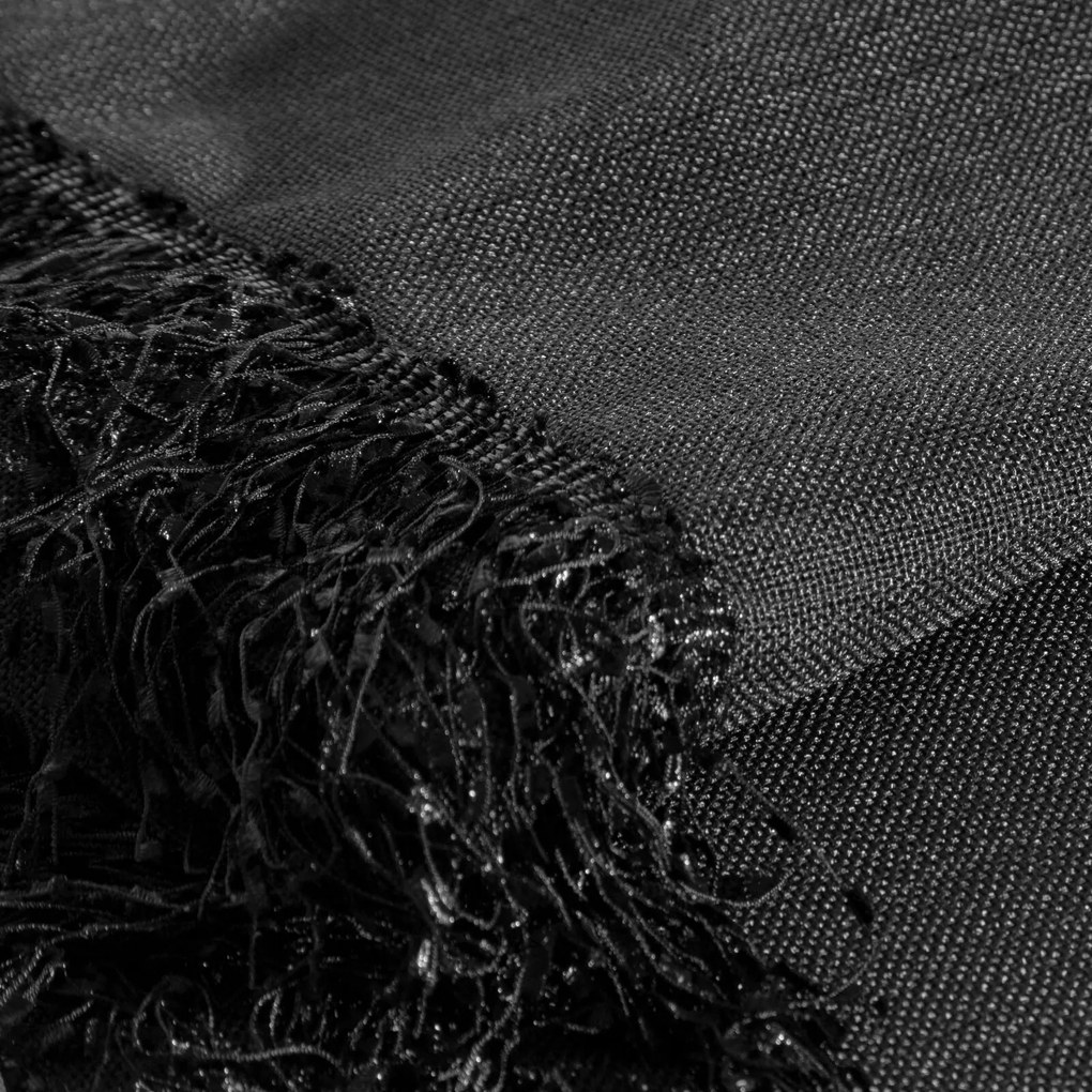 EUROFIRANY BEHÚŇ NA STÔL TINA 40X140 CM ČIERNY