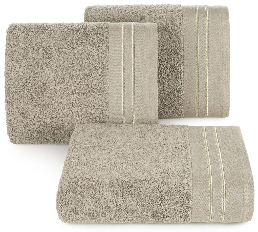 BAVLNENÝ UTERÁK OLIVIA 50X90 CM BÉŽOVÁ