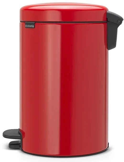 Brabantia Pedálový kôš NewIcon 12L Žiarivo červená