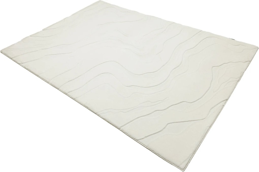 Kusový koberec Interstellar 500 White, 160x230, biela, obývacia izba, Obsession