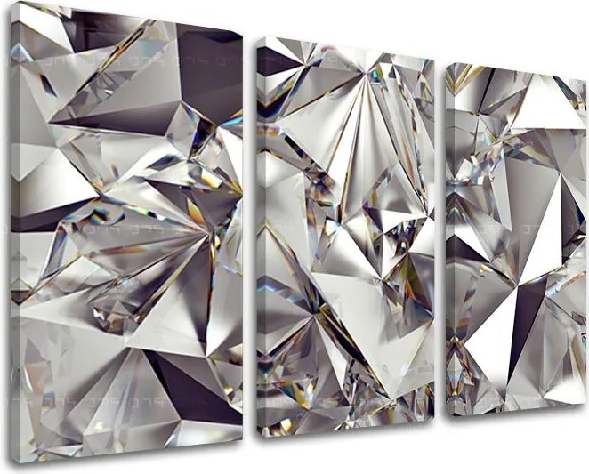 Obraz na stenu 3 dielny ABSTRAKT AB022E30