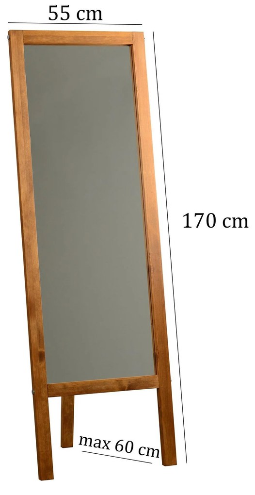 Zrkadlo cheval Vokata 1 (dub) . Akcia -19%. Vlastná spoľahlivá doprava až k Vám domov. 1093092