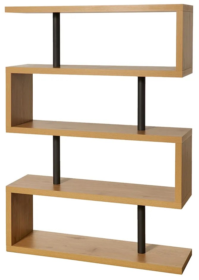 Dizajnový regál Pallaton 165 cm imitácia dub