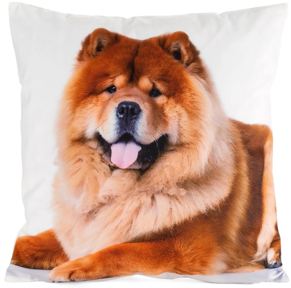 DETSKÁ DEKORAČNÁ OBLIEČKA NA VANKÚŠ ANIMAL73 45X45 CM VZOROVANÁ