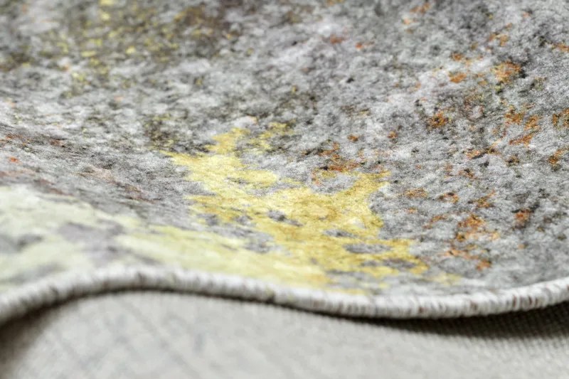 Kusový koberec Miro 51463.802 Abstraction grey/gold, 160x220, viacfarebná, kuchyňa, Dywany Łuszczów