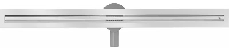 Mexen Flat nerezový sprchový žľab s rotačným 360° sifónom 90 cm, vzor SLIM, 1041090