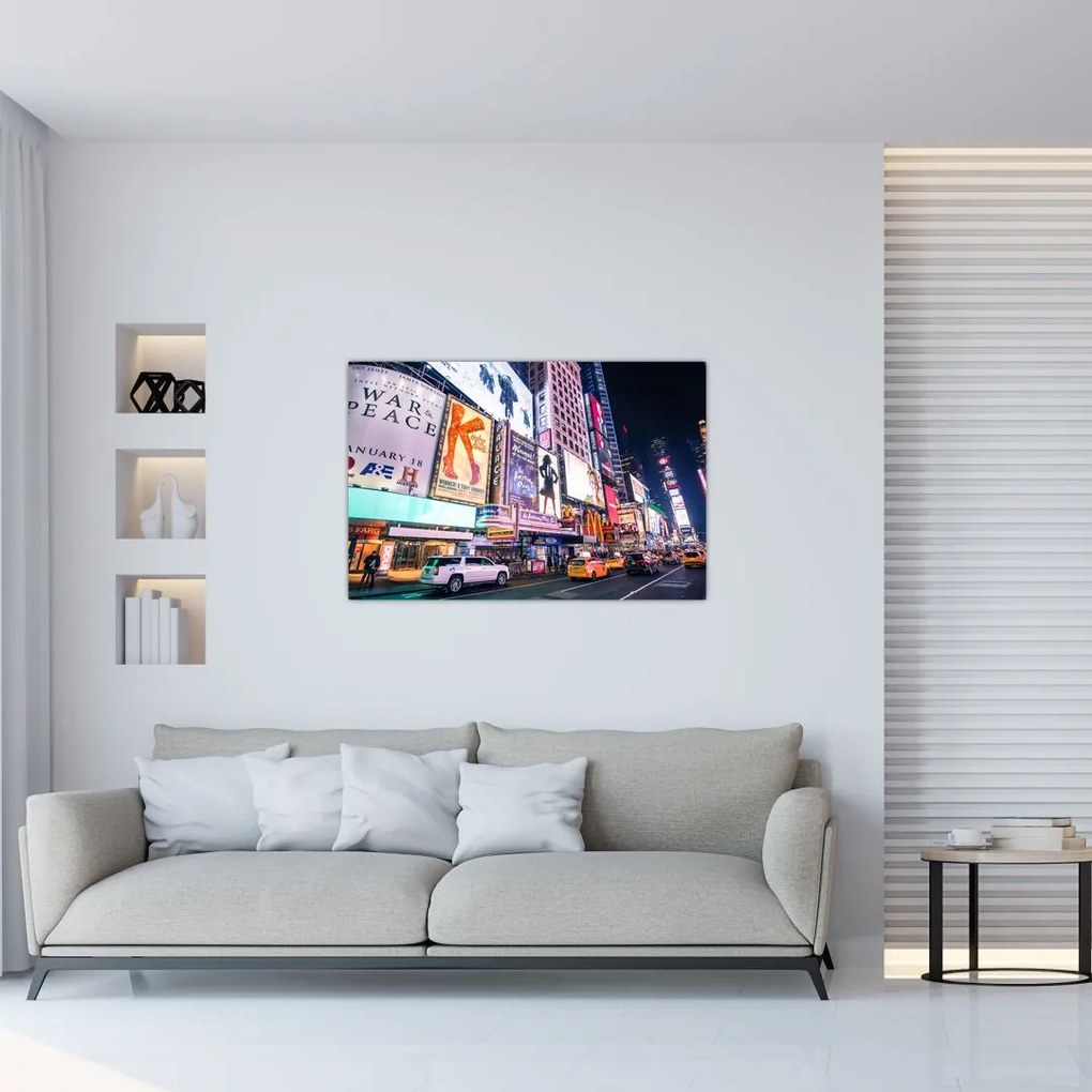 Obraz - New York Theater District (90x60 cm)