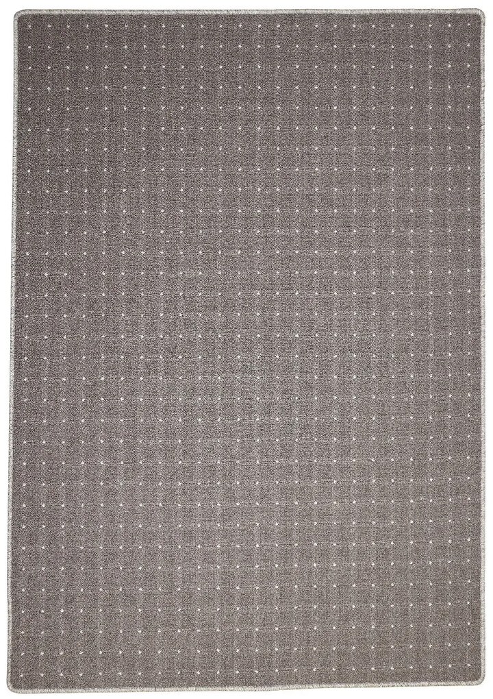 Condor Carpets, Kusový koberec Udinese hnedý, 120x160, hnedá, chodba / predsieň