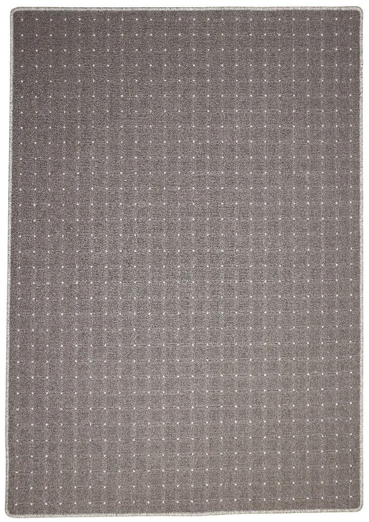 Condor Carpets Kusový koberec Udinese hnedý - 50x80 cm