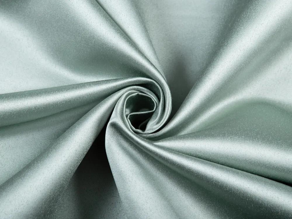 Biante Saténový obdĺžnikový obrus polyesterový Satén LUX-003 Ľadovo zelený 120x180 cm