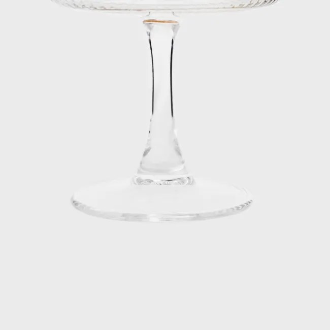 Pohár LYNN so zlatým okrajom 725791 240 ml