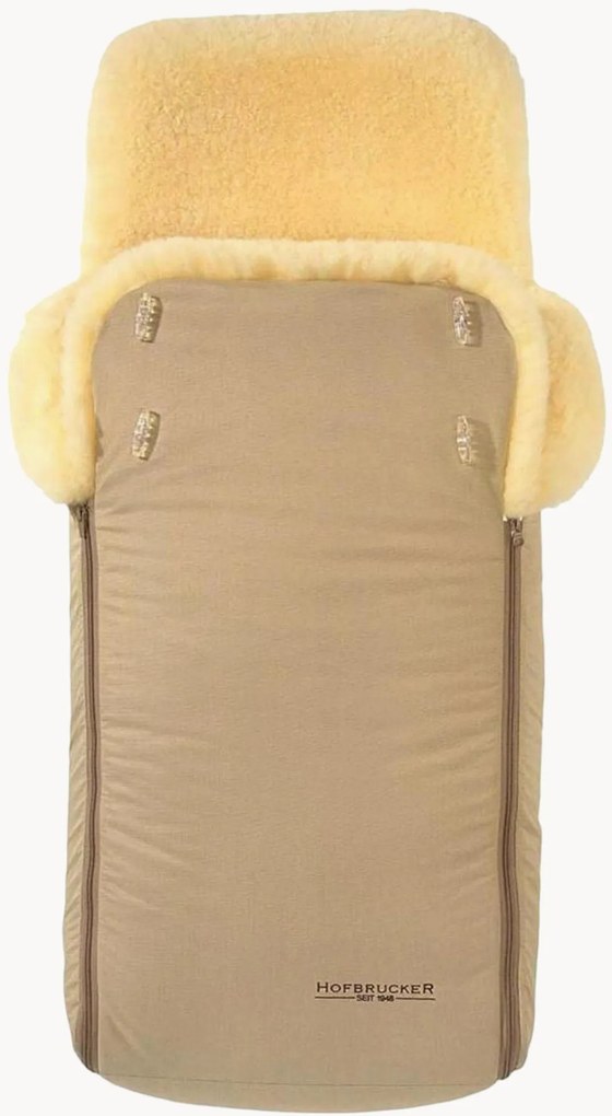 Detský vak z ovčej kože do kočíka Luxury