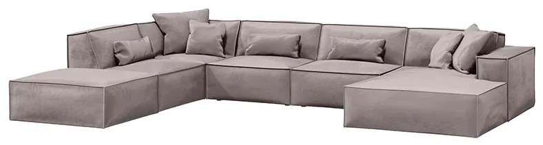 PROXIMA.store - Modulárny gauč GAREDO MAX DRUH LÁTKY: MAGIC VELVET - 2202