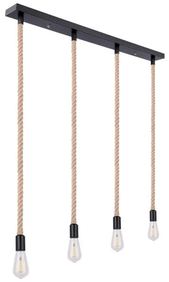 Globo 69029-4H - Luster na lanku ULLEU 4xE27/60W/230V