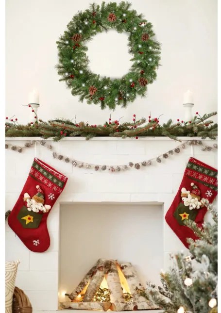 Vianočný veniec LED 311427