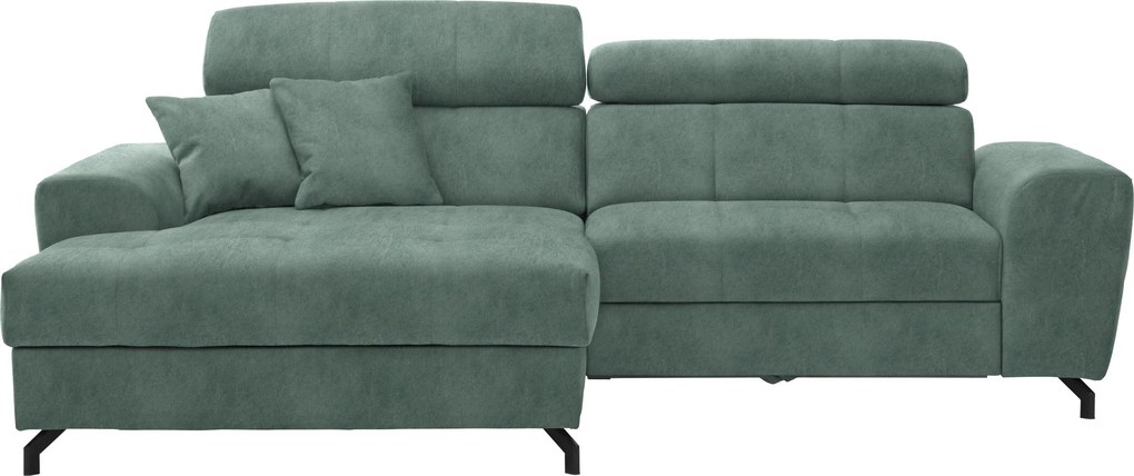 XXXLutz ROHOVÁ SEDAČKA, textil, mätovozelená Carryhome - Sedačky - 000812004404