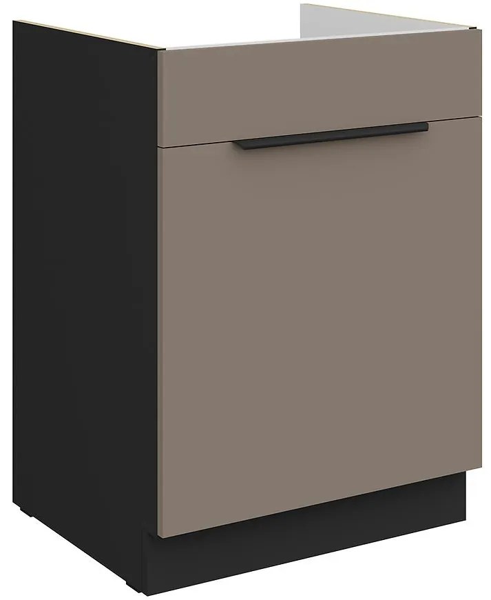 Kuchynská skrinka Aria-Ta/Bl Anti Fingerprint 60zl 1s Bb