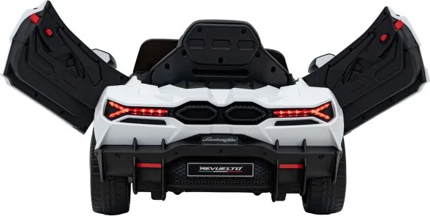 Elektrické autíčko Lamborghini Revuelto biele