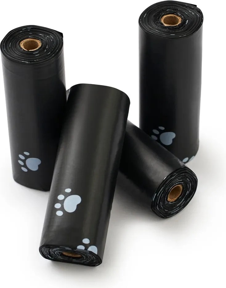 Čierne vrecká na mačaciu podstielku v súprave 4 ks 11x18 cm Biala – Rotho