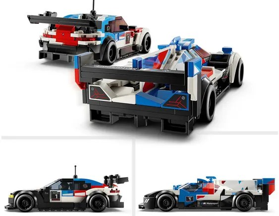 Lego®  Speed Champions 76922 Pretekárske autá BMW M4 GT3 a BMW M Hybrid V8  (100378747)