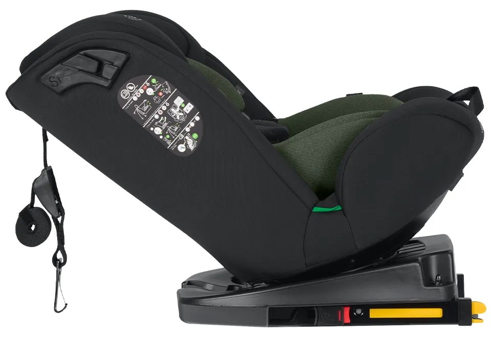 Detská autosedačka Carrello Asteroid CRL-17001 i-Size Hunter Green