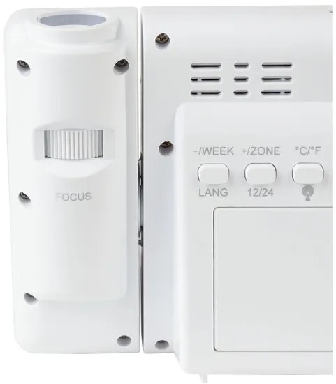 AURIOL® Rádiobudík s projekciou SFPW 360 B1 (biela) (100344113)