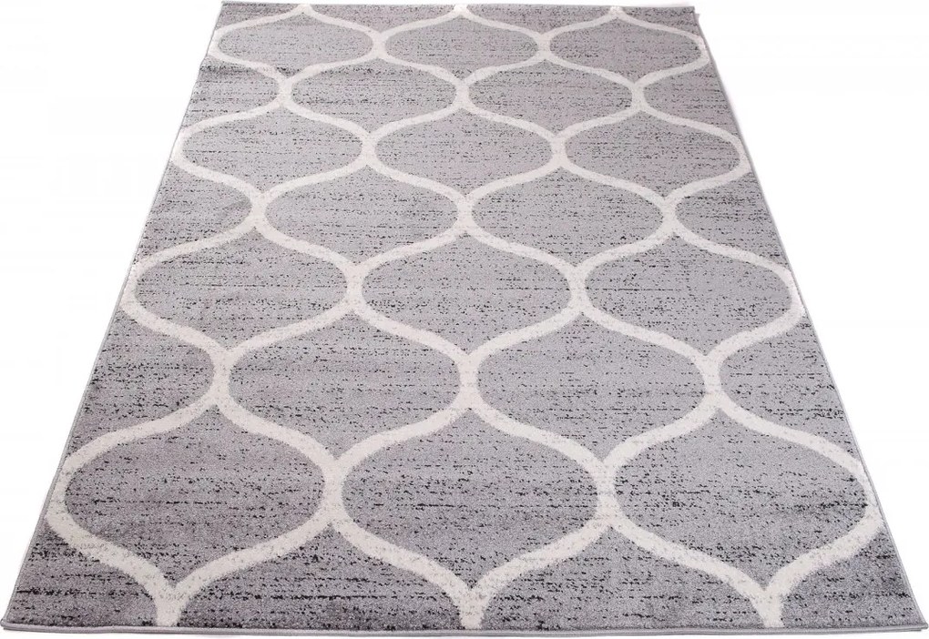 TA Koberec E665E SIVÁ JAWA Rozmer: 240x330 cm