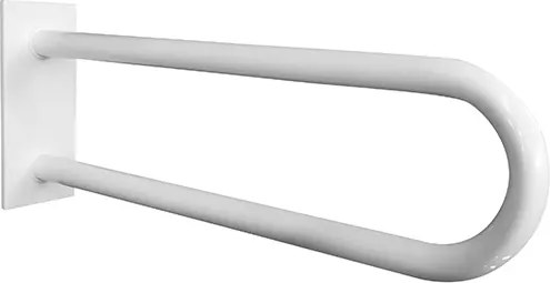 Bemeta Design HELP: Madlo, 850 mm, v tvare U, s krytkou, biele - 301707323