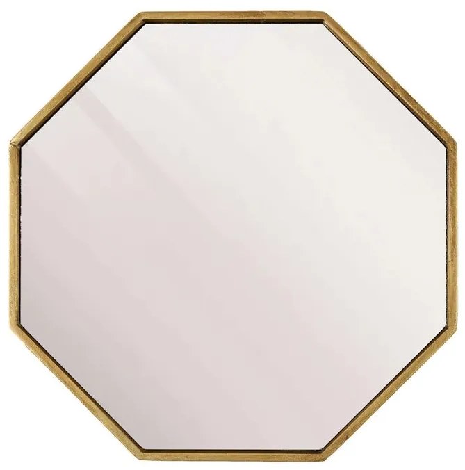 Nástenné zrkadlo LEVA, hexagon (M), 40 cm