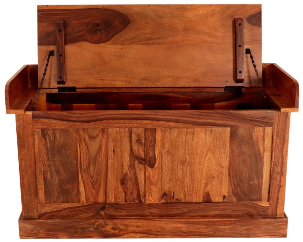 furniture-nabytek.cz - Truhla na sedenie z dreva palisander 105x60x40