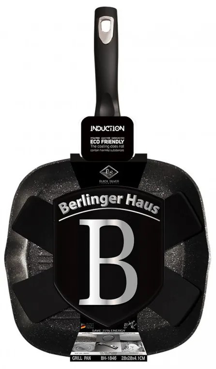 BERLINGER HAUS - Panvica 28cm Grill BlackSilver