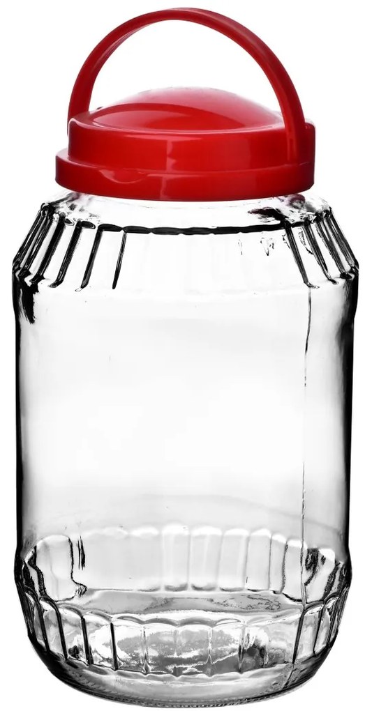 Sklenená dóza s viečkom MOLDI 3,1 l