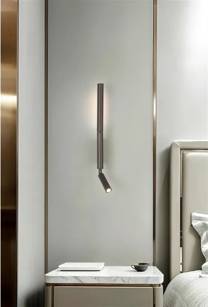 Searchlight 28127LT - LED Bodové svietidlo ARCHITECT LED/7W/230V hnedá