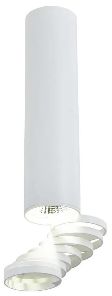Candellux Prisadený luster TUBA 1xGU10/50W/230V biela CA0364