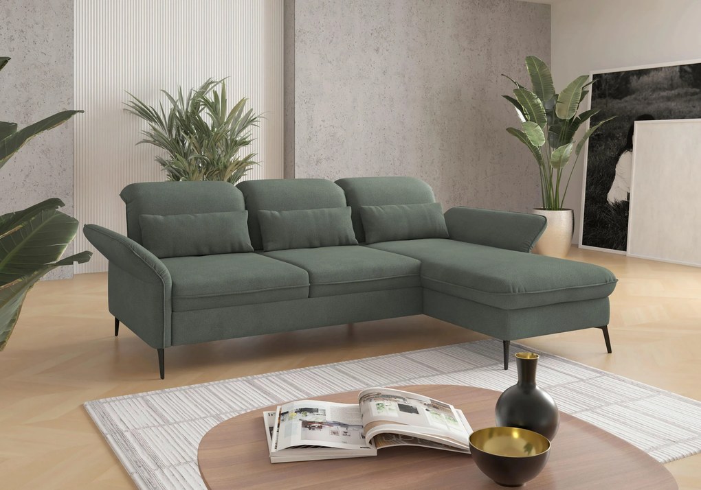 XXXLutz ROHOVÁ SEDAČKA, textil, zelená Sit & More - Sedačky - 000144011891