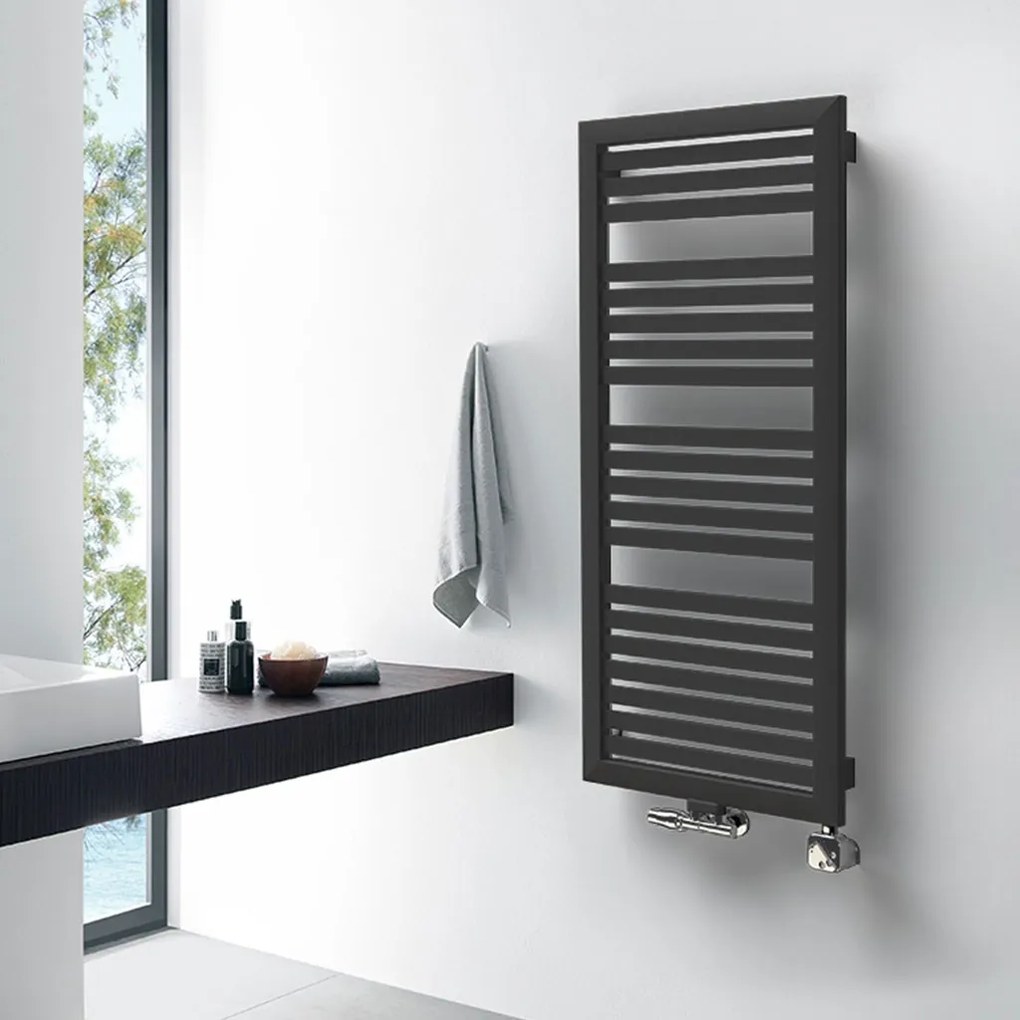 BPS-koupelny Kúpeľňový radiátor Albi AAL 10055-66, pripojenie typ 66, 55x100 cm, biela RAL 9016