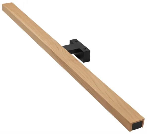 Brilagi-LED Kúpeľňové osvetlenie zrkadla WOODY MIRROR LED/15W/230V IP44 dub/čierna
