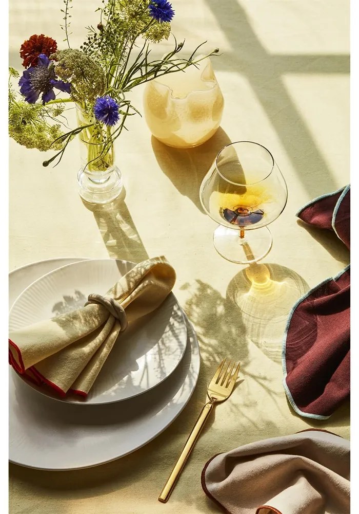 Broste Pohár na koňak/ brandy AMBER 450 ml číra karamelová