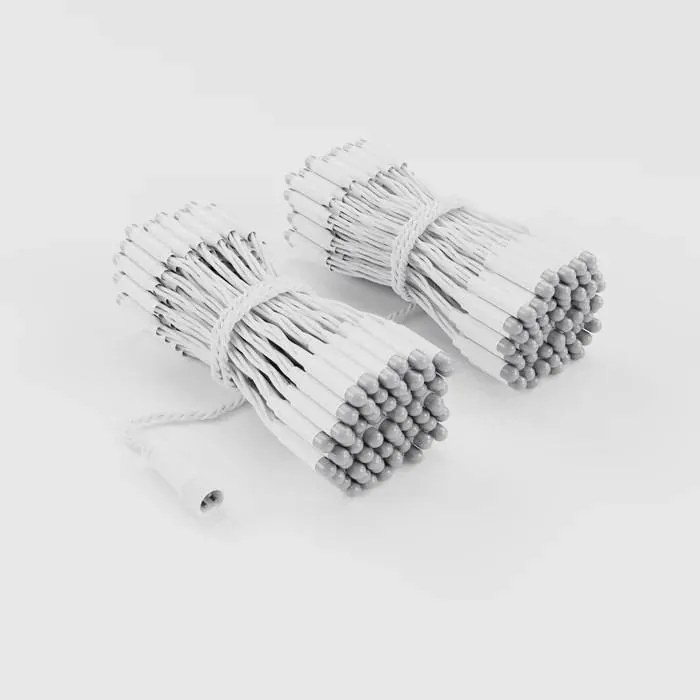 Twinkly světýlka DUAL řetěz PRO, transparentní, 2× 125 LED RGB, 2× 12,5 m