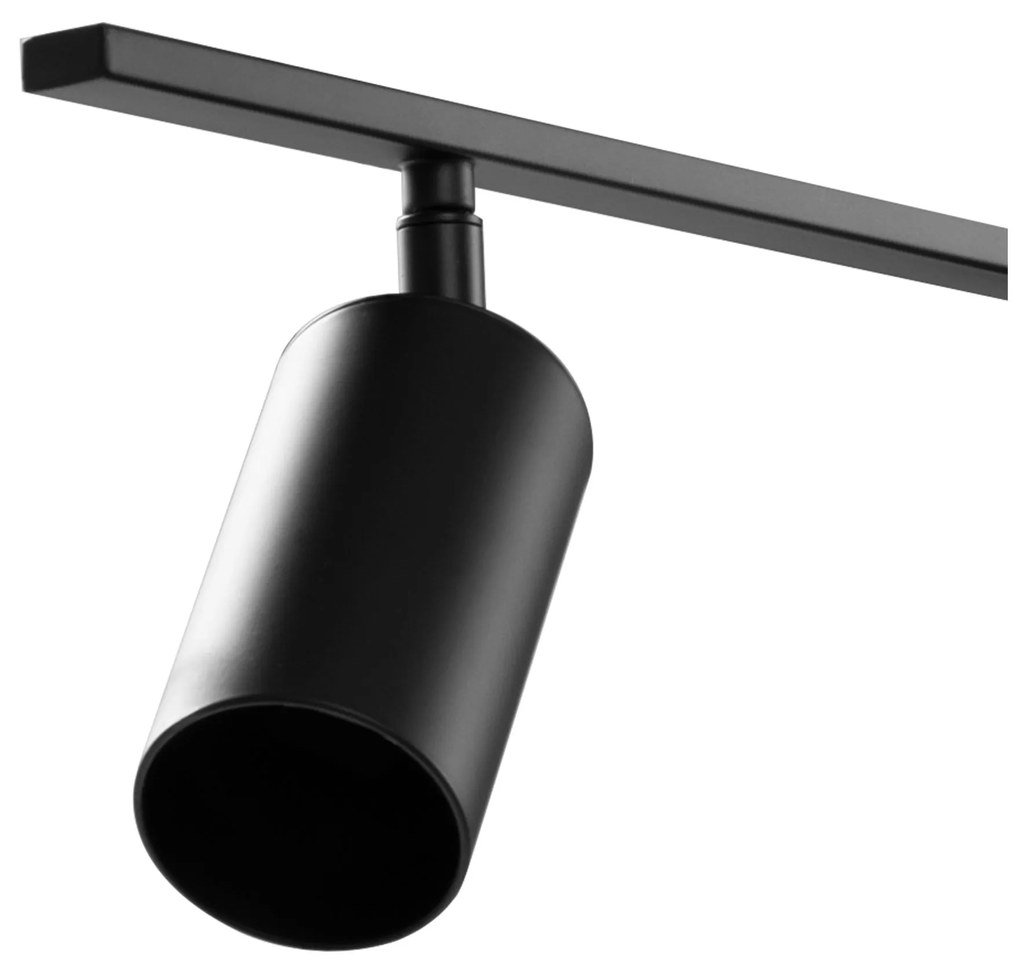Toolight - Stropná lampa 5xGU10, APP210-3CPR, čierna, OSW-03400