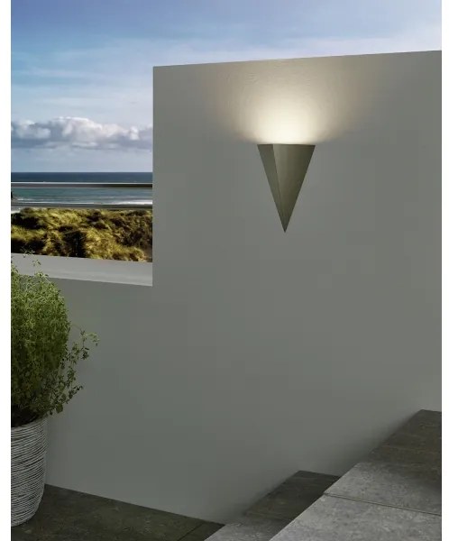 Eglo 95094 - Vonkajšie nástenné svietidlo TRIGO 2 LED/8W/230V