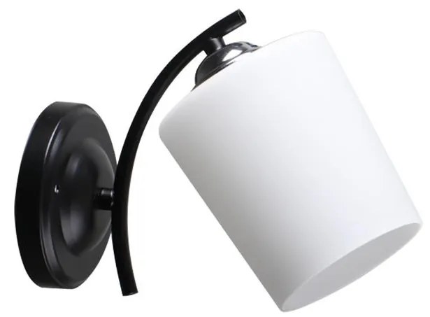 Nástenná lampa ESNYR 1xE27/40W/230V čierna/biela