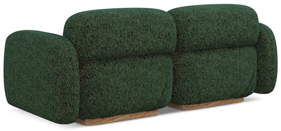 Tmavozelená pohovka 190 cm Ailani – Makamii