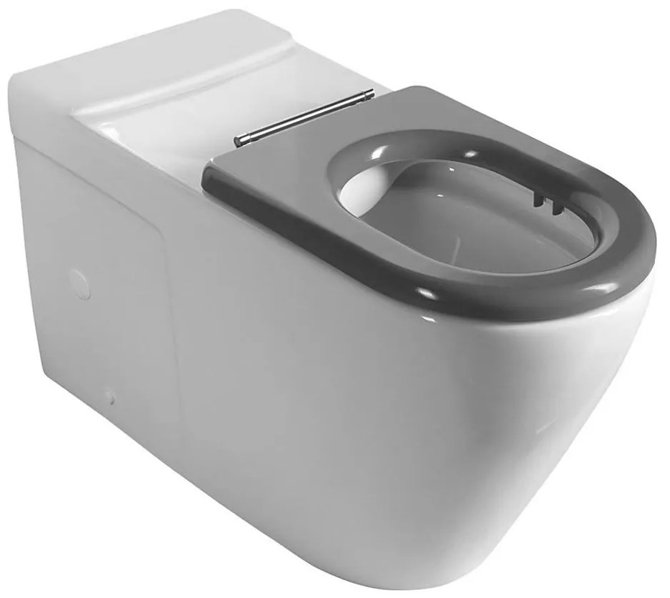 Sapho - bezbariérové kombinované WC, biela